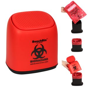 BenchBin™ Benchtop Biohazard Bin, 1.5L Capacity