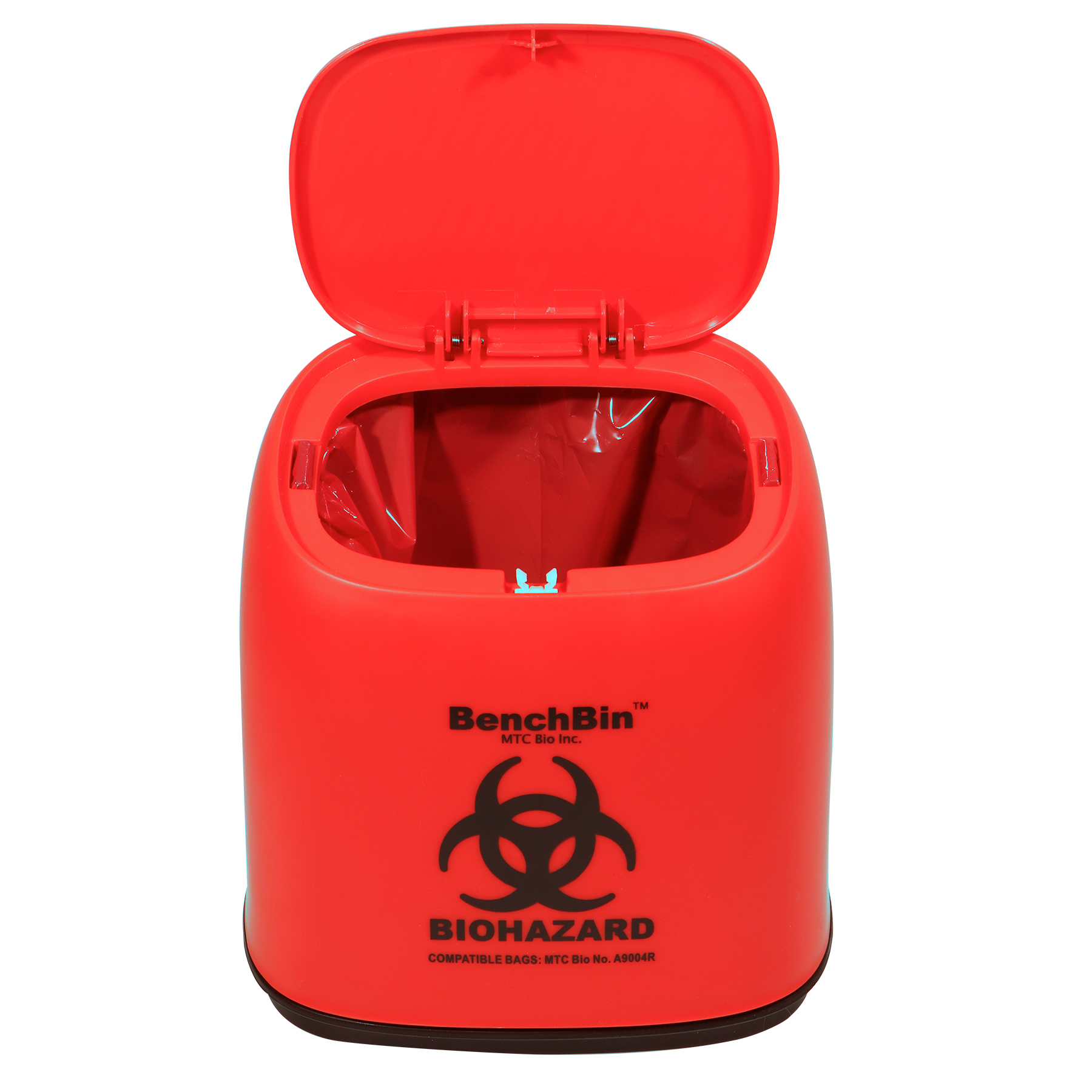 BenchBin™ Benchtop Biohazard Bin, 1.5L Capacity - Image 2
