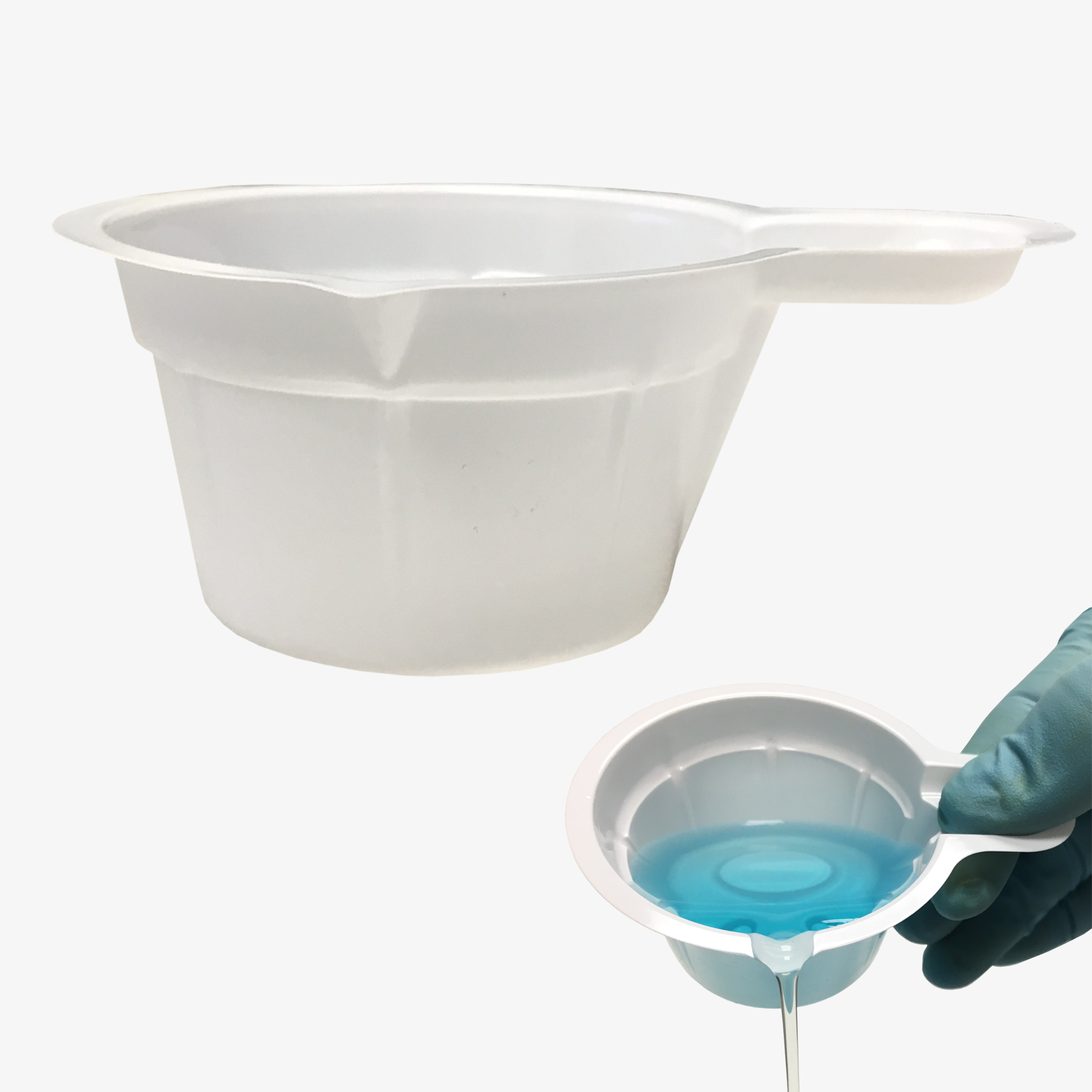 WeighBucket™ The WeighBoat for Liquids