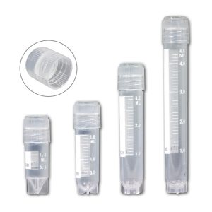 Externally Threaded Cryogenic Vials