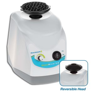 BenchMixer V2™ Vortex Mixer with flip top cup head